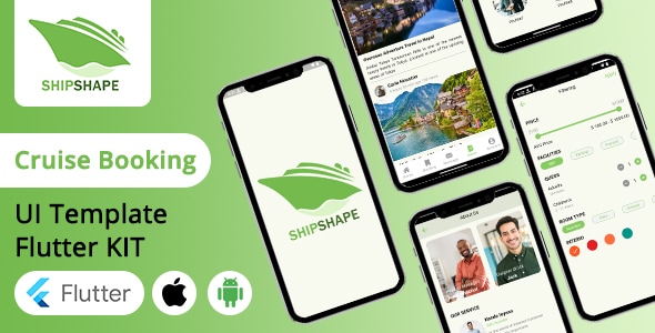 Cruise Booking Flutter UI Kit at CodeCanyon