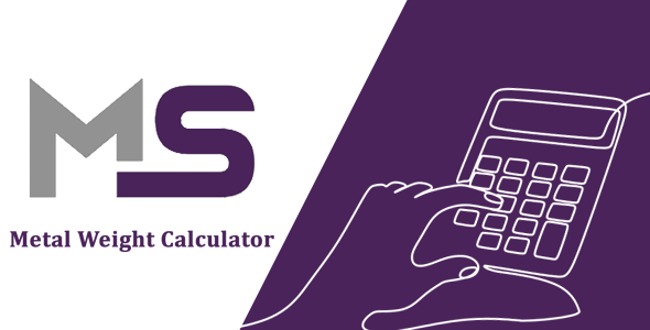 Metal Weight Calculator App at CodeCanyon